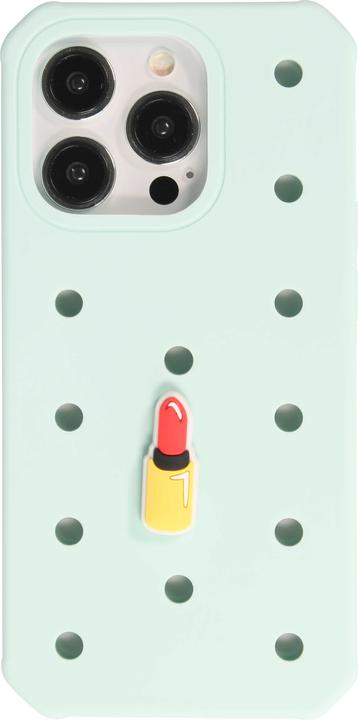 Actual product image PhoneLook Trendy 3D stickers for silicone case with holes Red Lipstick