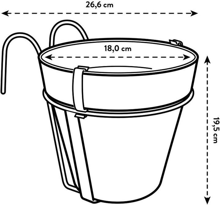 Actual product image Elho Loft Urban (28 cm)