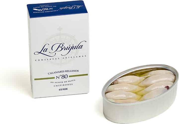 La Brújula Bébé poulpe farci à l'huile d'olive (990 g)
