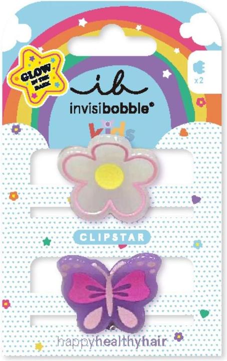 Produktbild Invisibobble Klamm Clipst Glo Kid Flow 2 (2 Stk.)