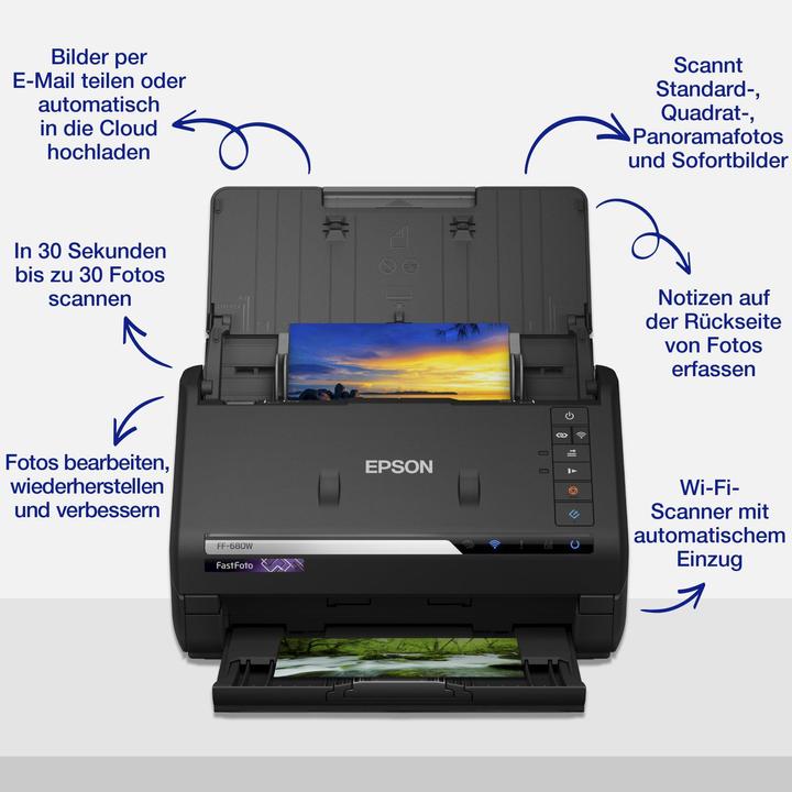 Produktbild Epson FF-680W FastFoto (WLAN, USB)