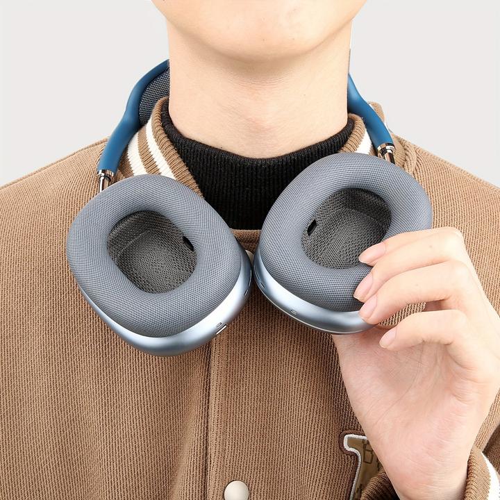 Image du produit PhoneLook Coussinets rechange tissu mesh ultra-doux mousse mémoire aimant renforcé (set de 2 pièces) (AirPods Max)