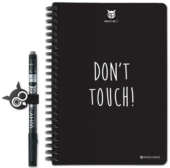 Image du produit Whynote Carnet de notes (A5, À rayures, Couverture rigide)