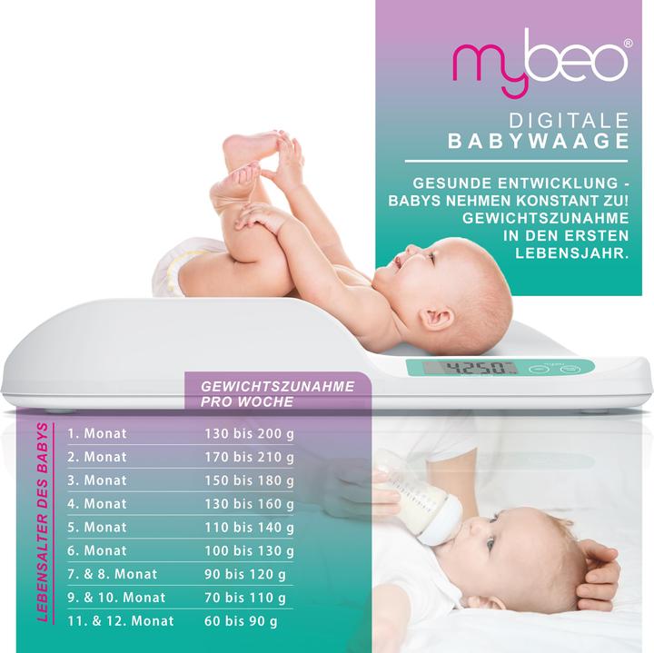 Image du produit Mybeo Pèse-bébé numérique (20 kg)