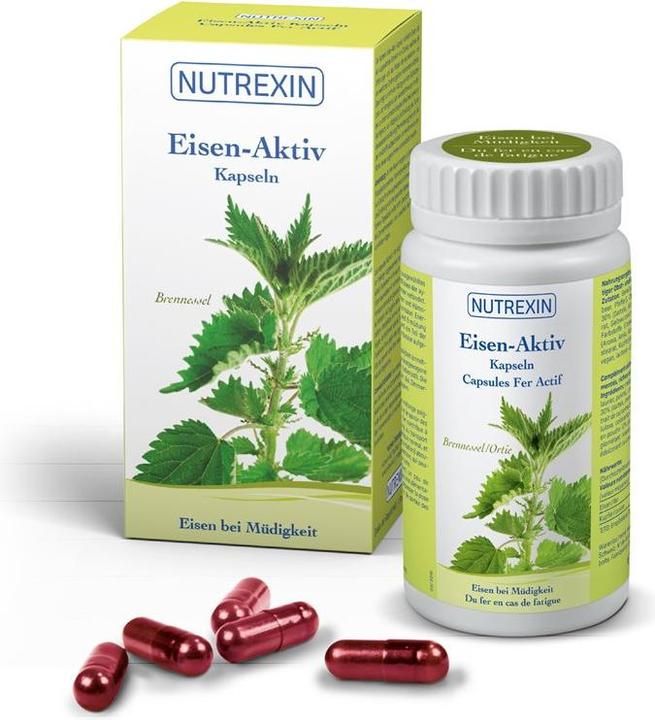 Produktbild Nutrexin Eisen Aktiv (120 Caps) (120 Stück, Kapseln, 100 g)