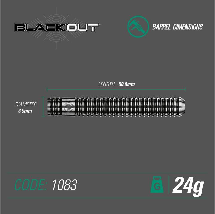 Image du produit Winmau Blackout (24 g)