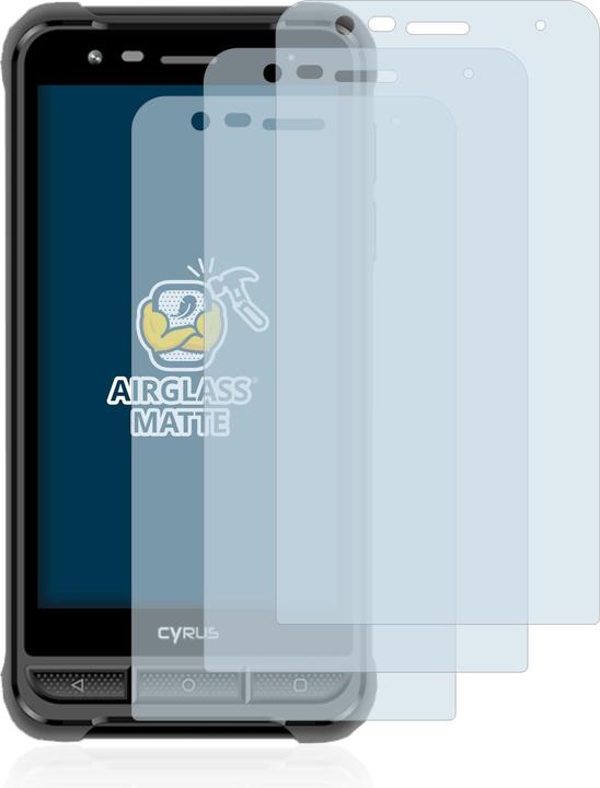 Actual product image BROTECT AirGlass Glass Matte (3 Piece, Cyrus CS 22 XA)