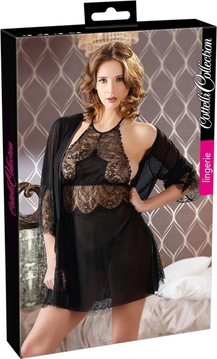 Produktbild Cottelli Collection Neglige Set schwarz XL (XL)