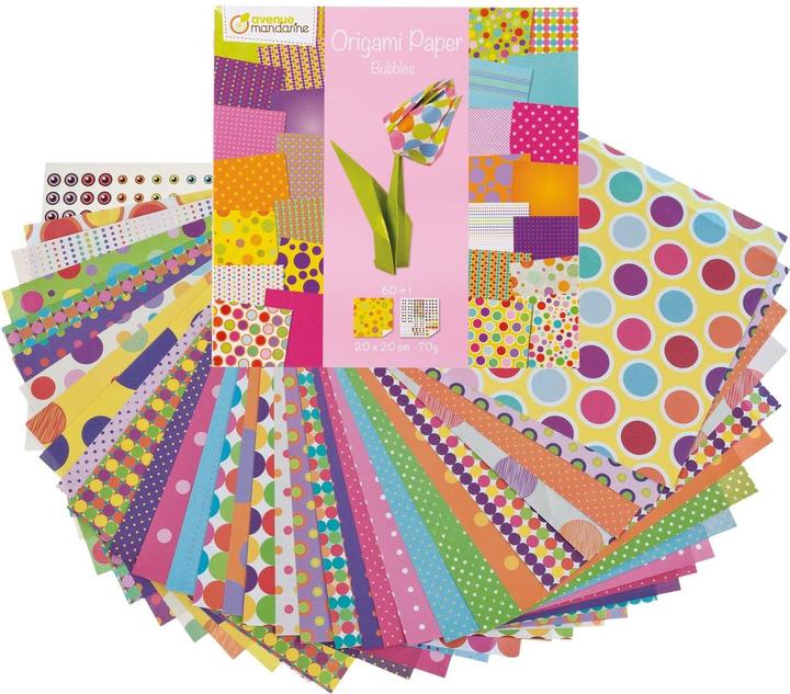 Image du produit Avenue Mandarine Set de feuilles de pliage (70 g/m², 1 x)