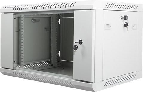 Actual product image Lanberg WF01-6406-10S Rack 6U Wall Mounted Shelf Gray (6 RU, 19 inch rack)