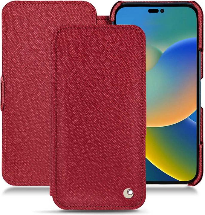 Actual product image Noreve Horizontal leather flap shell (Apple iPhone 14)