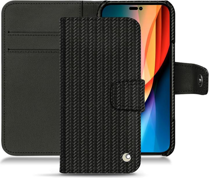 Image du produit Noreve Coque en cuir portefeuille à rabat horizontal (Apple iPhone 14 Pro)