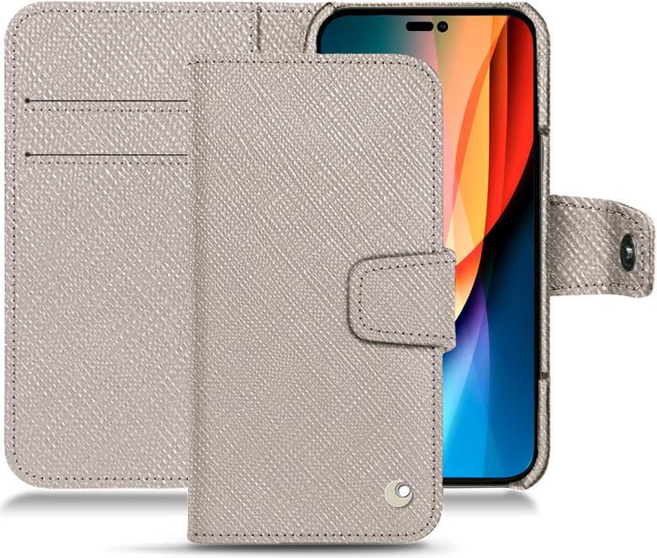 Actual product image Noreve Leather wallet with horizontal flap (Apple iPhone 14 Pro)