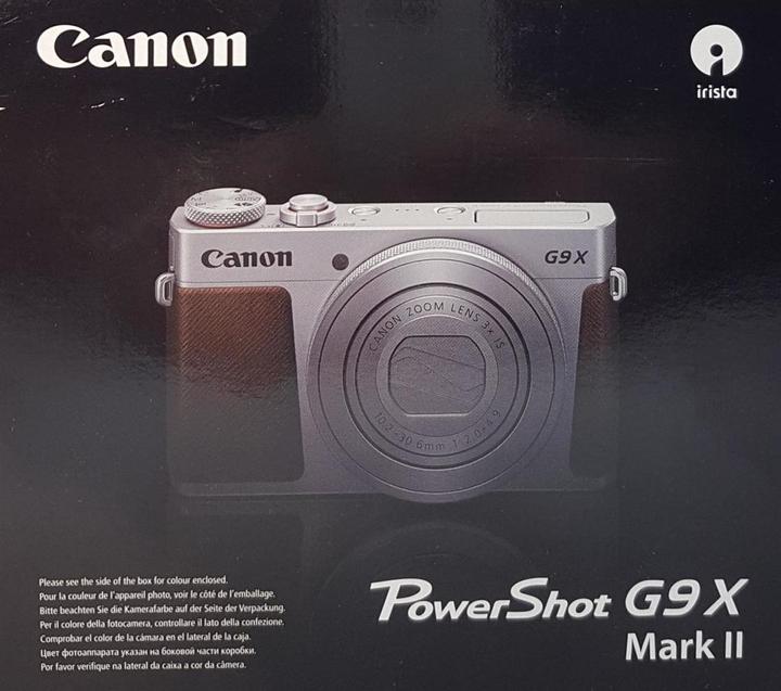 Produktbild Canon PowerShot G9 X Mark II (28 - 84 mm, 20.20 Mpx, 1")