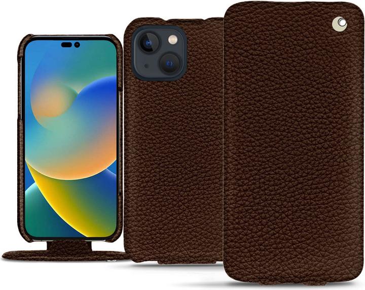 Actual product image Noreve Vertical leather shell (Apple iPhone 14)