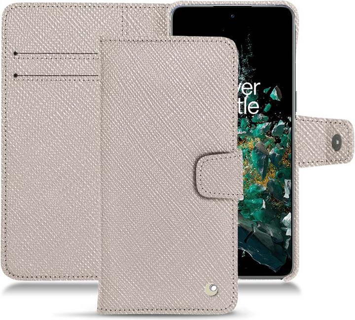 Actual product image Noreve Leather wallet with horizontal flap (OnePlus 10T)