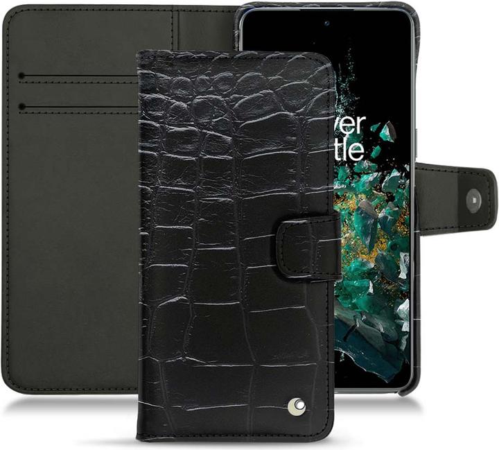 Actual product image Noreve Leather wallet with horizontal flap (OnePlus 10T)