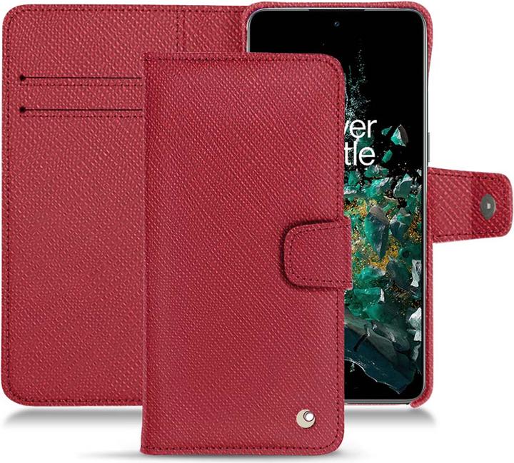 Noreve Leather wallet with horizontal flap (OnePlus 10T)