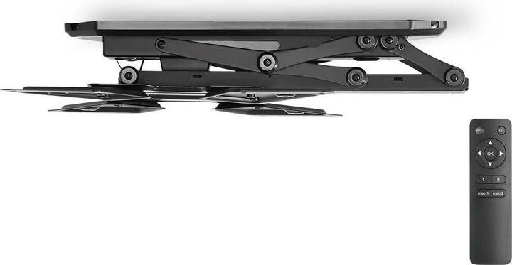Produktbild Nedis Motorbetriebene Deckenhalterung für TV-Geräte - 23 – 55 Zoll - Max. 30 kg - 2 voreingestell (Decke, 55", 30 kg)
