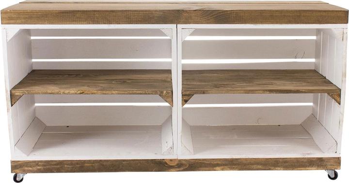 Produktbild Holz Zollhaus Vintage (100 x 30 x 50 cm)