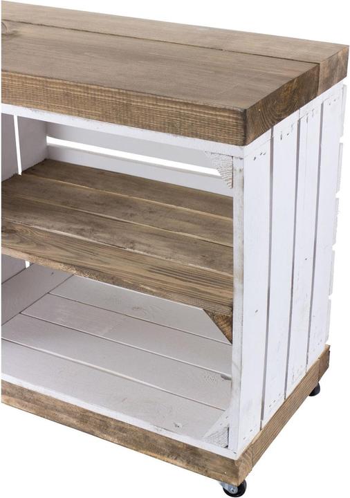 Produktbild Holz Zollhaus Vintage (100 x 30 x 50 cm)
