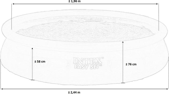Produktbild Intex Easy Set (Ø 244 x 76 cm)