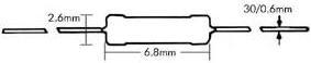 Produktbild Fusibles Lac Metallschichtsicherung 10 Ohm