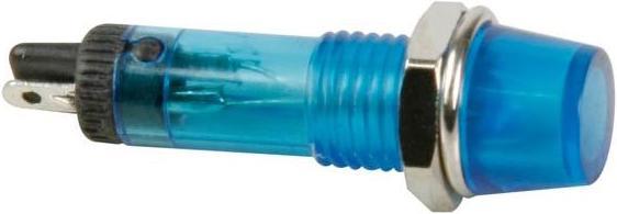 Immagine prodotto LAMPADA DI CONTROLLO - NEON - Tonda - BLU - 220 V - 8 mm