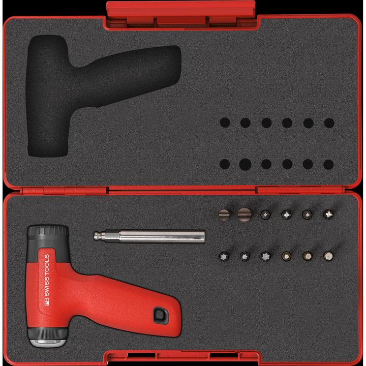 PB Swiss Tools Jeu de tournevis dynamométriques (1/4", 3.40 Nm, 16 Nm)