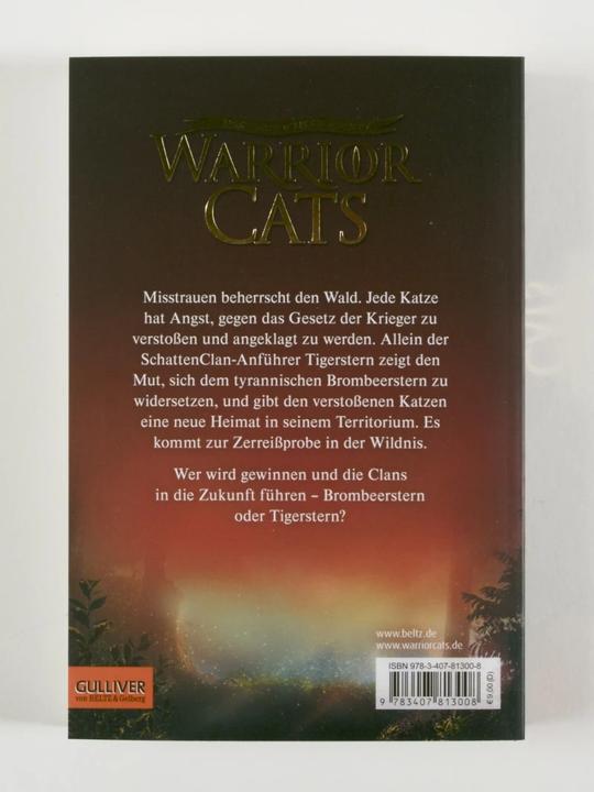 Image du produit Warrior Cats - Das gebrochene Gesetz - Schleier aus Schatten (Allemand, Johannes Wiebel, Friederike Levin, Erin Hunter, 2022)