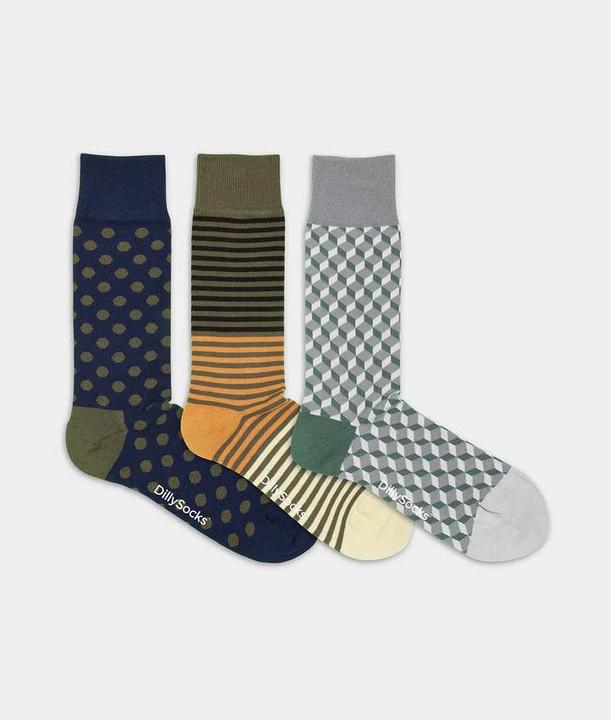 DillySocks Good Old Classics (3er Pack, 36 - 40)