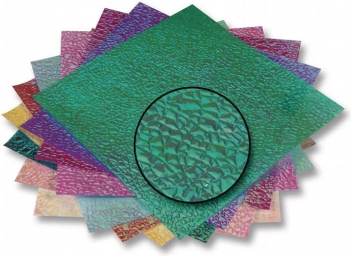 Folia Faltblätter Irisierend Kristall (75 g/m², 50 x)