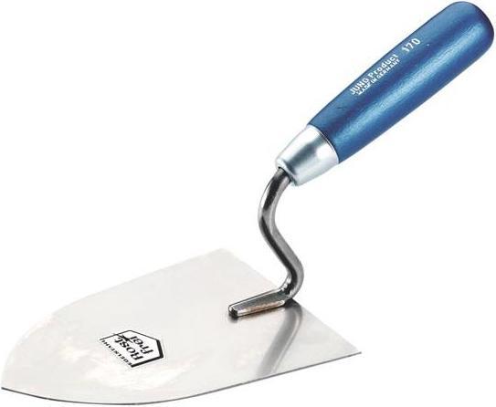 Actual product image Velleman JUNG - TILE SETTER'S TROWEL - BELGIAN - SWAN NECK - 270 g - SEMI-PRO (12 cm)