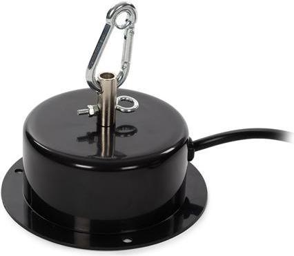 Actual product image Velleman MIRROR BALL MOTOR - 3 RPM - 220-240 V - BLACK (30 cm)