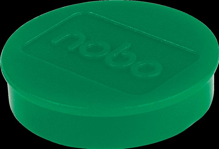 Produktbild Nobo Magnet rund 32mm 1915303 grün 10 Stück (10 x)