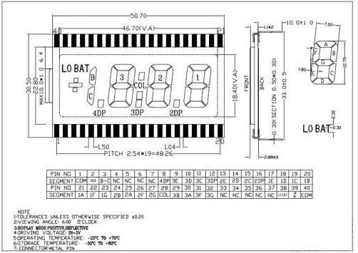 Produktbild LCD 3 1/2-STELLIGES LC-DISPLAY (Display)