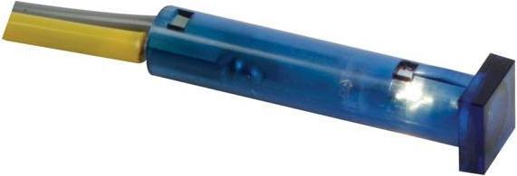 Produktbild Velleman VIERECKIGE 7 x 7mm LED-SIGNALLEUCHTE 12V BLAU