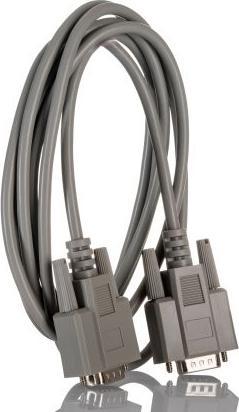 Actual product image Rs Pro Serial cable / 9-pin, D-Sub male / 9-pin, D-Sub male, 2m, grey (2 m)