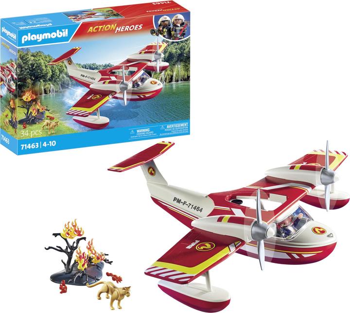 Productafbeelding Playmobil 71463 Blusvliegtuigen met blusfunctie (71463)