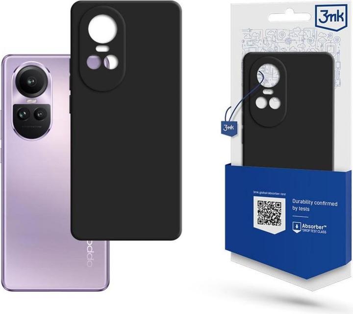 Immagine prodotto 3MK Custodia opaca per Oppo Reno 10 (CPH2531) nera (OPPO Reno 10)