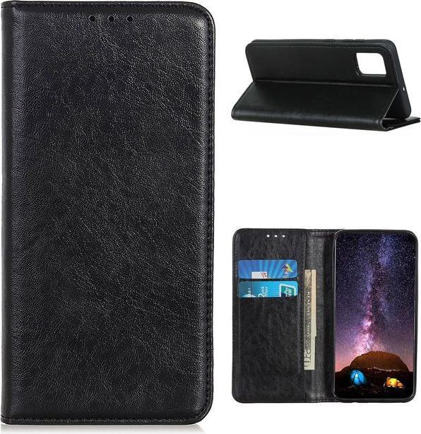 Actual product image MU Classic Crazy Horse V Leather Bookcover Series (OnePlus 8T)