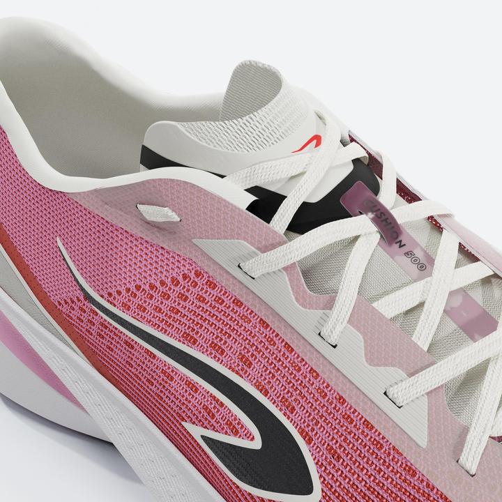 Produktbild Kiprun Laufschuhe Damen - Cushion 500 neonrosa (42)