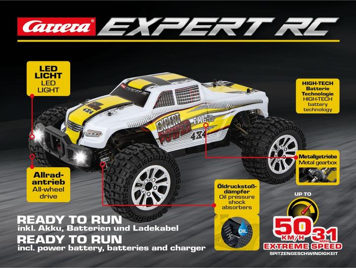 Actual product image Carrera Offroad Pickup - Expert RC (RTR Ready-to-Run)