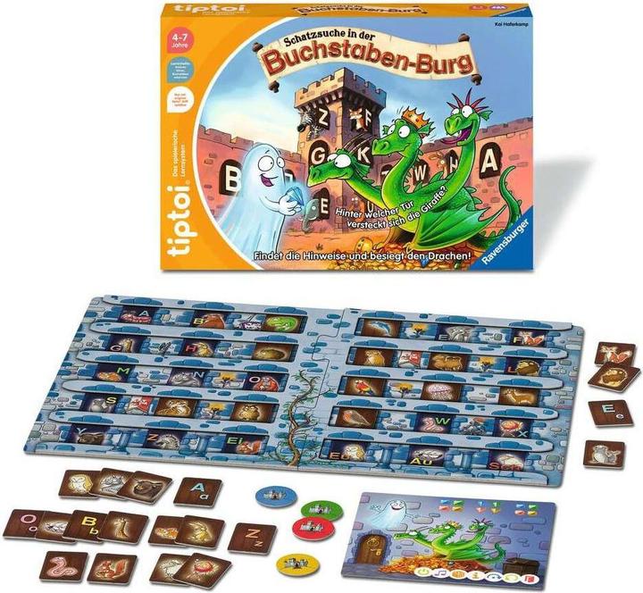 Actual product image tiptoi Treasure hunt book.burg'22 D (German)