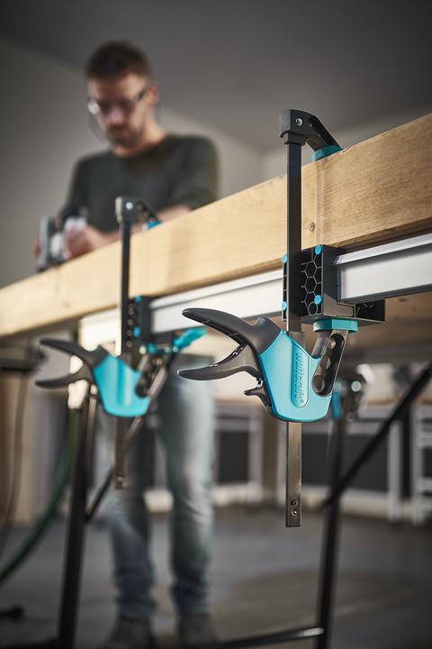 Produktbild wolfcraft wolfcraft 1 EHZ - Einhandzwinge Easy 75/500mm (500 mm)