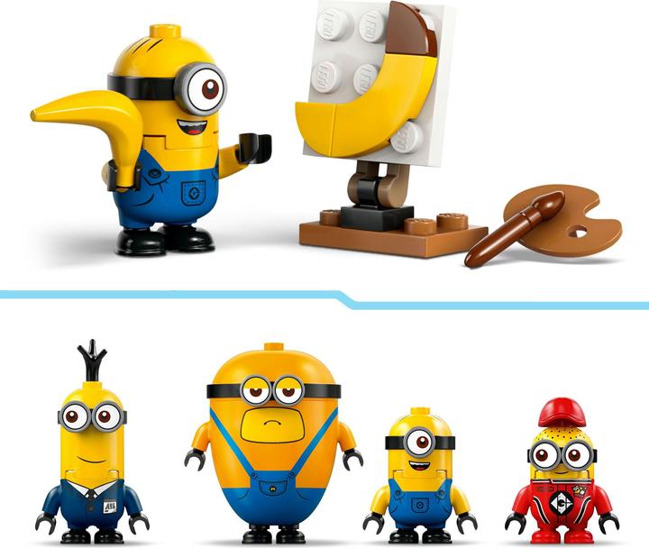 Produktbild LEGO Minions und das Bananen Auto (75580, LEGO Minions)
