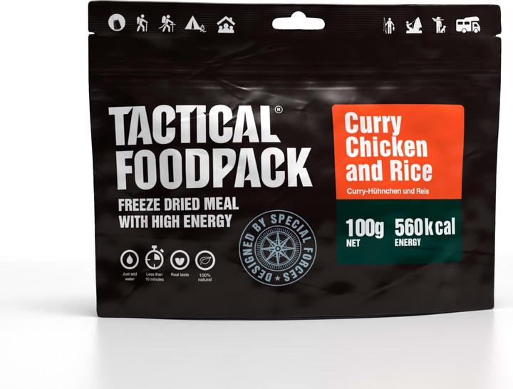 Image du produit Tactical Foodpack Curry de poulet et de riz (100 g)