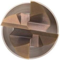 Actual product image Dormer End mill S766 Nominal Ø 12 mm Total length 83 mm Cutting edges HM TiSiN Number of cutting edges 4