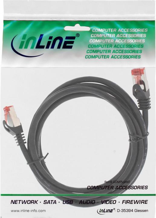 Actual product image InLine Crossover patch cable (S/FTP, CAT6, 0.50 m)
