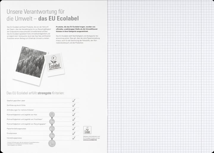 Actual product image Oxford Schulheft (A4, Checked, Soft cover)